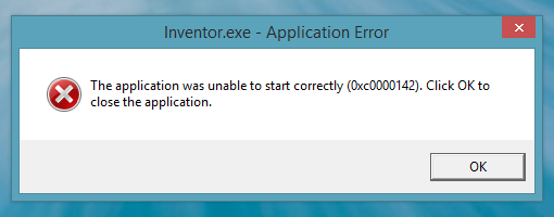 The Application Was Unable to Start Correctly 0xC0000142