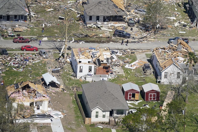 New Orleans Tornadoes Leave A Path Of Destruction