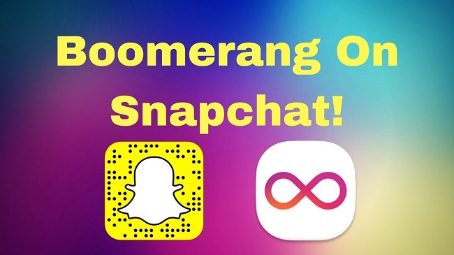 How To Do Boomerang On Snapchat