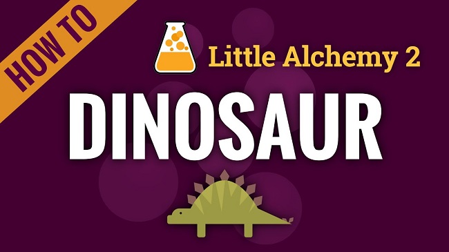 How To Make Dinosaur in Little Alchemy 2